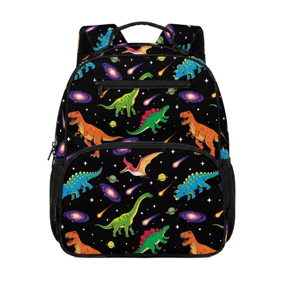 chaqlin Cute Dinosaur Backpack for School Girls Lightweight Elementary Bookbag Breathable Teen Daypack with Adjustable Shoulder for Outdoor