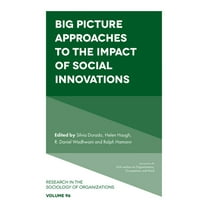 Research in the Sociology of Organizatio Big Picture Approaches to the Impact of Social Innovations, Book 96, (Hardcover)