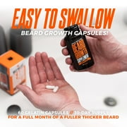 Wild Willies Beard Growth Supplement, 60 Capsules, Proprietary Blend, Mens Health