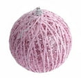 1pc 10cm Christmas Ball Xmas Tree Hanging Pendant Pink For Home Party