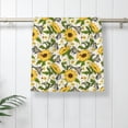 thumbnail image 5 of KLL Sunflowers And Butterflies Ultra Absorbent & Soft Hand Towels for Bath, Hand, Face, Gym and Spa-27.5x16in, 5 of 8