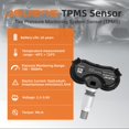 thumbnail image 3 of Paquete de 4 sensores TPMS Jsueng para Toyota Sequoia/Sienna/Tundra, 3 of 7