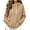 Khaki, variant on QQZ Relaxed Fit Zip Up Hooded Sweatshirt Women, Zip Up Sweatshirt Women, Fall Travel Gym Business Casual Daily Outfits