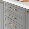 thumbnail image 5 of Goo-Ki 6 Pack 5 Inches Center to Center Antique Brass Kitchen Cabinet Pulls, Vintage Drawer Handles Closet Classic Retro Kitchen Hardware for Bedroom, 5 of 8