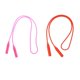 thumbnail image 1 of 2 correas de silicona para gafas de sol, correa antideslizante, soporte Rosado rojo, 1 of 9