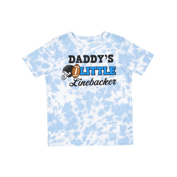 Inktastic Daddy's Little Linebacker Boys or Girls Toddler T-Shirt