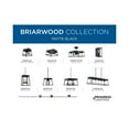 thumbnail image 6 of Briarwood Collection One-Light Cerused Black Oak/Black Farmhouse Wall Sconce Light, 6 of 10