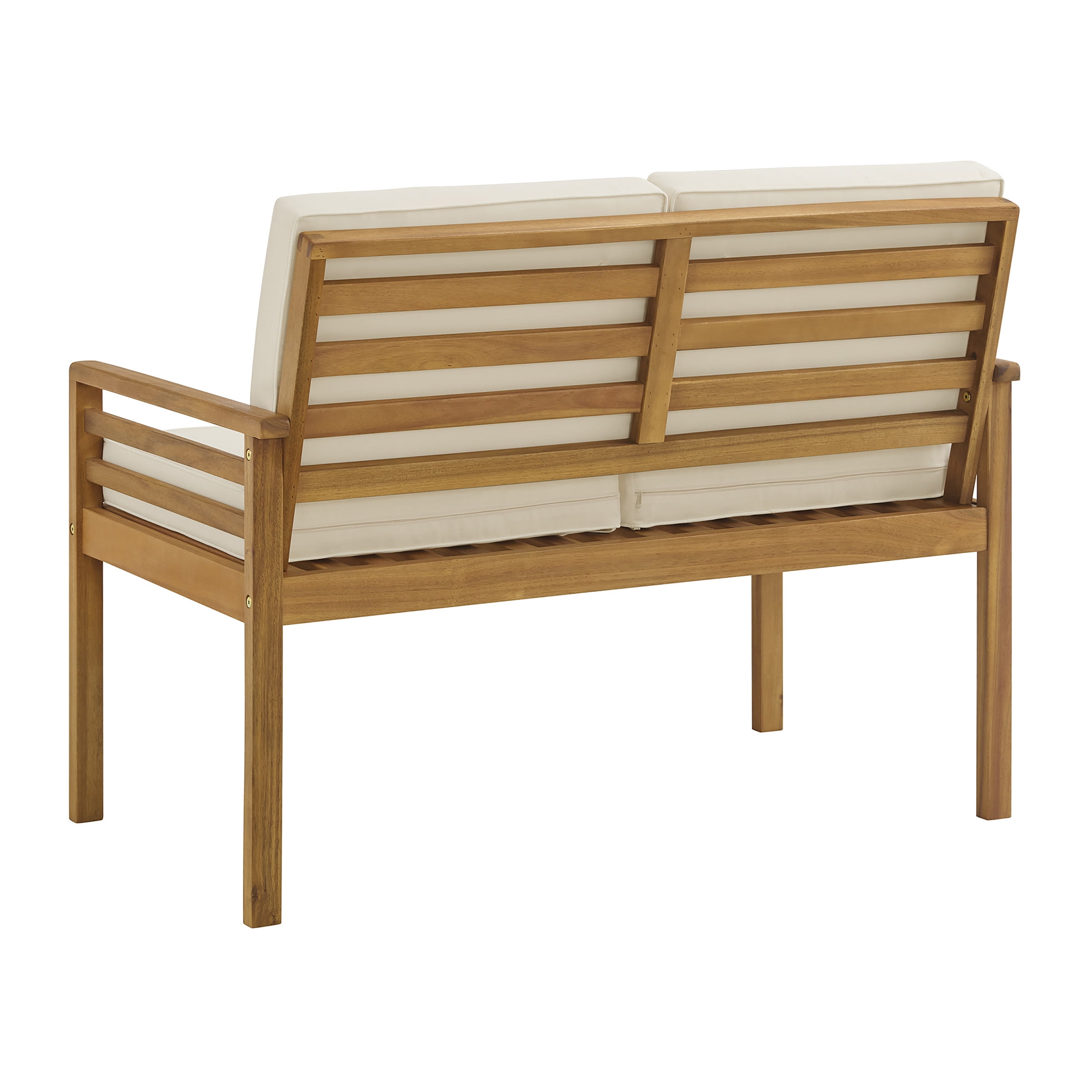 Alaterre Furniture Okemo Acacia Wood Outdoor Couch