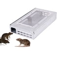 thumbnail image 1 of Trampa para ratones grande para el hogar, trampa para ratones continua automática, trampas para ratas reutilizables, jaula para roedores y ratones asesinos, 1 of 8
