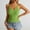 Green, variant on ZZwxWA Womens Racerback Sleeveless V Neck Tank Tops Ribbed Knit Cotton Fitted Vest Solid Basic Cami Cropped Top Shirts