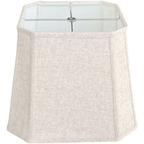 TOOTOO STAR Square Linen Shade, (10 x 10) ‘x(13 x 13) “x10.5” Spider Replacement Harp Lampshade