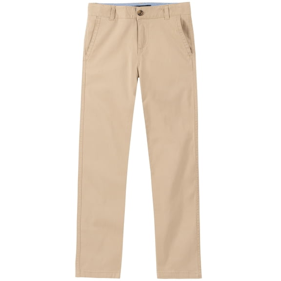 Pantalones Tommy Hilfiger Kids Academy Travel Khaki para niño de 16 años