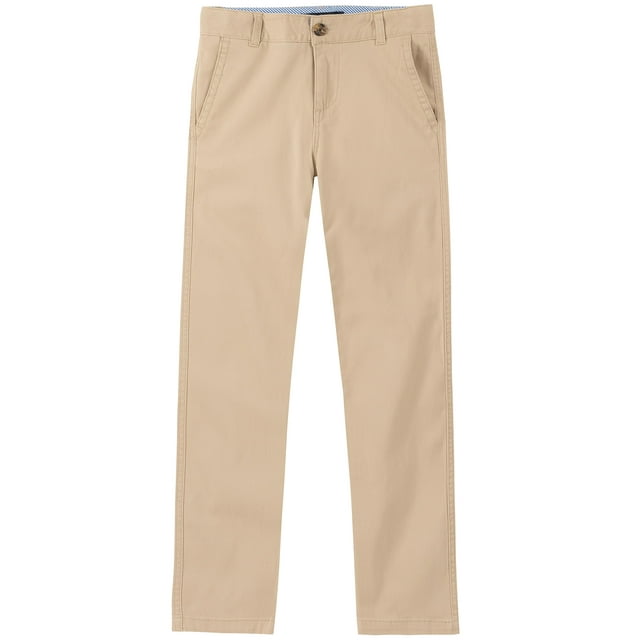 Pantalones Tommy Hilfiger Kids Academy Travel Khaki para niño de 16 años