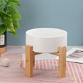 thumbnail image 4 of Elevated Dog Bowls for Large dogs - Ceramic Raised Dog Bowl with Stand - Dog Water Bowls and Food Dish - Dog Food Bowls No Tip Over - Heavy Weighted Pet Bowl - 1800 ML - 60 oz, 4 of 6