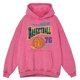 thumbnail image 3 of Sudadera con capucha estilo 76 de baloncesto desgastado y estilo deportivo, ropa de calle de otoño para hombre, sudadera holgada e informal 100 % algodón, 3 of 4