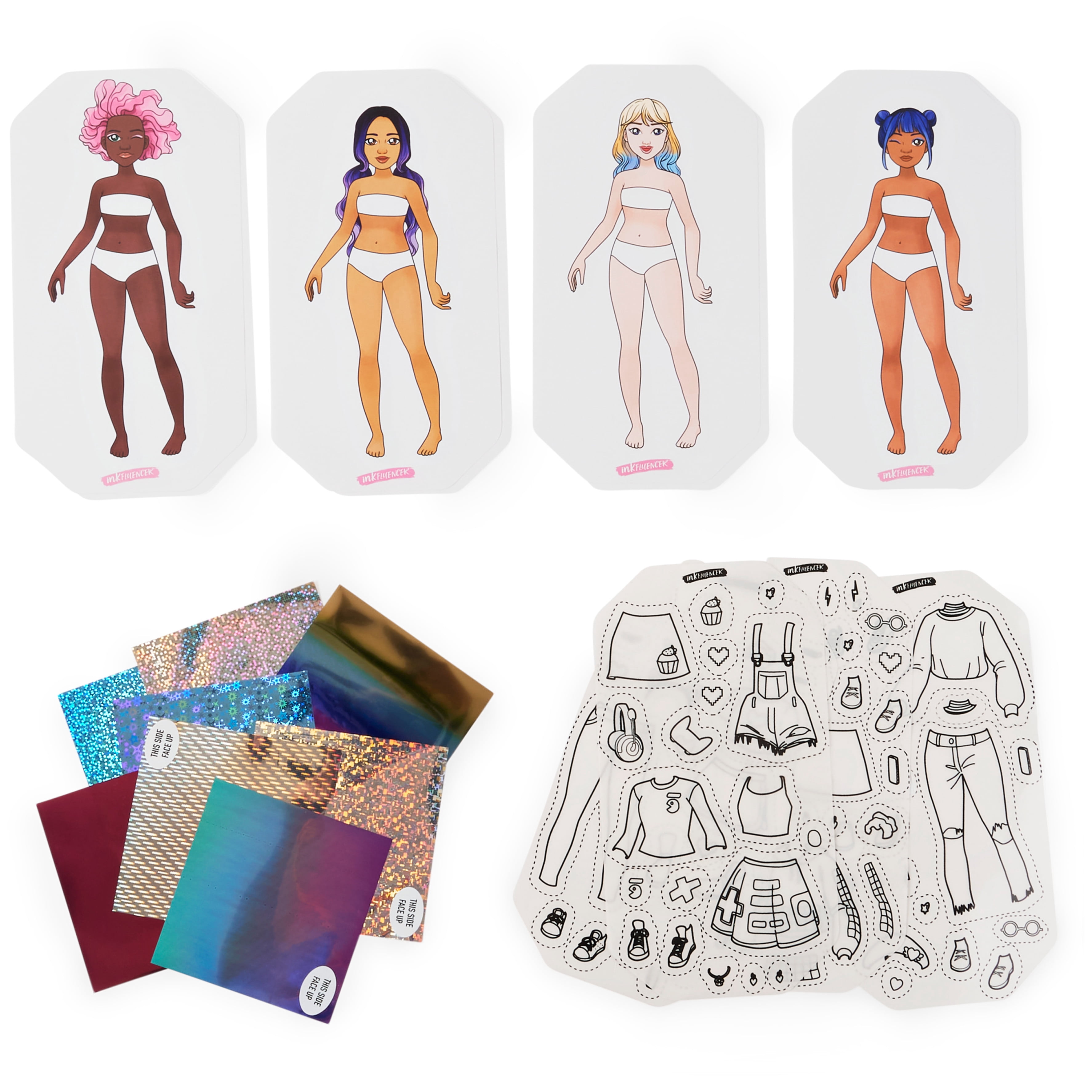 inkFLUENCER, We Wear Cute Style N Create Gamer Fashion Pack
