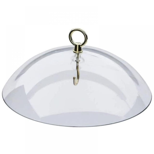 Bird Feeder Protective Cover Protective Dome Cover for Hanging Bird Feeders Hanging Hummingbird Feeders Rain Cover Guard Squirrel Proof Baffle Deflector for Bird Feeder