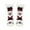 White, variant on Christmas Socks for Women Winter Warm Thick Confinement Socks Cartoon Animal Cold Sleep Socks