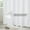 White, variant on Shower Curtain,White Fabric Shower Curtain 72"x86" Extra Long Water Shower Curtain Liner With Hooks