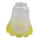 thumbnail image 2 of Lámpara de vidrio tono de luz cubierta accesorios de iluminación ligera decoración moderna del hogar escala de lámpara en forma de flor para lámpara, 2 of 8