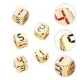 thumbnail image 4 of Shisuyan 5pcs Metal Number Dices With Rounded Corner Table Game Dice Mini Dice Party Supply, 4 of 8