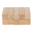 thumbnail image 1 of 10/5 piezas de varillas de madera rectangulares sin acabado de balsa de 50/80/100 mm para carpintería. 20x20x80mm, 1 of 8
