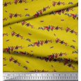 thumbnail image 2 of Soimoi Poly Georgette Fabric Colorful Bird Decor Fabric Printed Yard 52 Inch Wide, 2 of 3
