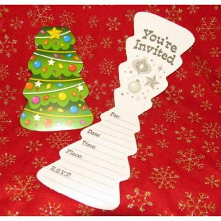 Bulk Buys Christmas Invitations Case Of 7