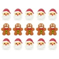 thumbnail image 2 of ICING DECORATIONS SANTA FACE & GINGERBOY 15 PCS, 2 of 2