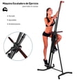 thumbnail image 2 of Escaladora para Ejercicio en Casa, 4 Niveles de Ajuste, Escaladora Plegable 59 * 27 * 37 in (150 * 70 * 94 cm), Elíptica, Altura Máxima 78.74 in (200 cm), (Negro), 2 of 6
