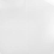 Bond Tile Simplicity White 24 in. x 24 in. Polished Nanoglass Porcelain Floor and Wall Tile (4 Pieces 15.48 Sq. Ft. / Case)