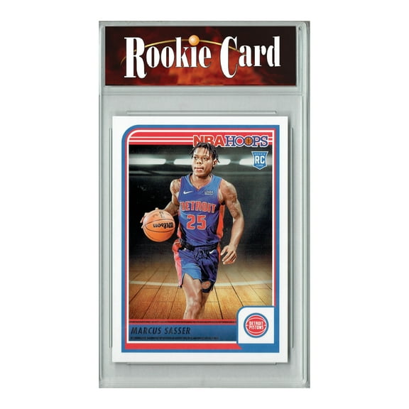 Certified Mint Marcus Sasser 2023 NBA Hoops #260 Rookie Card Detroit Pistons