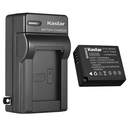 Kastar 1-Pack Battery and AC Wall Charger Replacement for Leica BP-DC15 Battery Leica BC-DC15 Charger Leica D-Lux Type 109 Leica D-Lux 7 Leica D-Lux 8 Leica C-Lux Digital Cameras