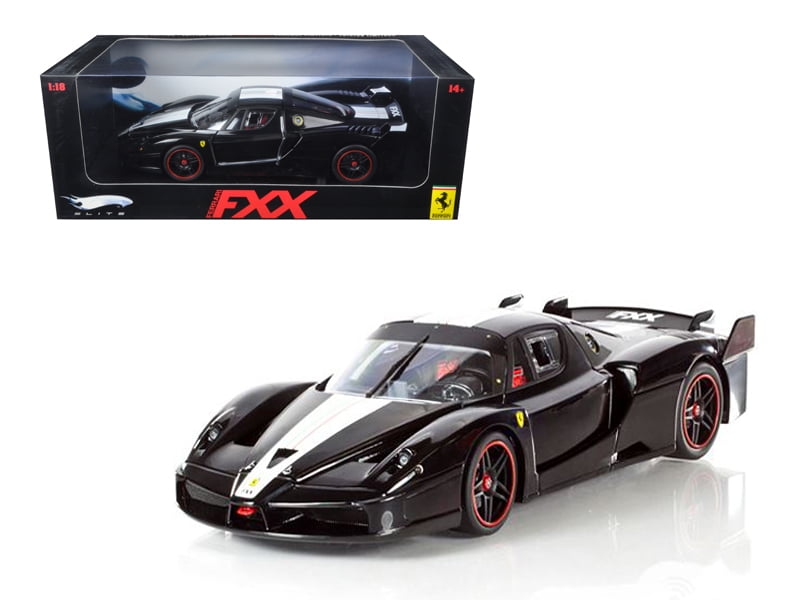 Hot Wheels Elite 1/18 Ferrari FXX限定5000台 Hotwheels Ferrari FXX Elite Edition negro 1/18 modelo de coche