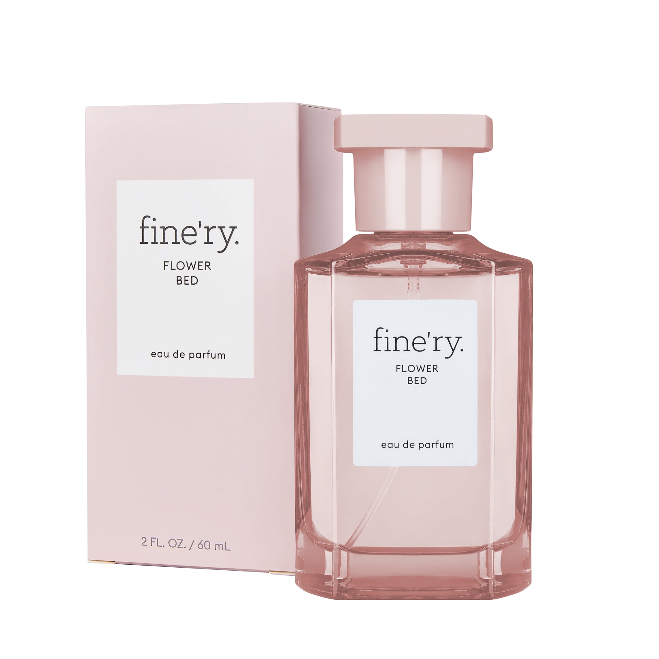 Fine'ry Perfume Peony, Green Apple & Jasmine - Flower Bed, Fragrance 2fl oz