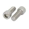 thumbnail image 2 of 1/4-20 x 2" 304 Stainless Steel Full Threaded Hex Socket Head Cap Screw 10pcs, 2 of 3