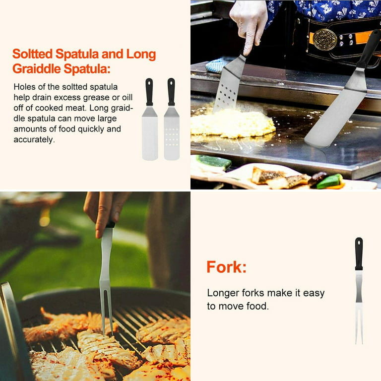 ON SALE! Loyerfyivos BBQ Grill Scraper, Stocking Stuffers, Bristle-Free for  Griddle, Kitchen Gadgets Cleaner, Camping Accessories, Ideal Gifts for Men,  Dad, Husband, Boyfriend, Fathers Day 