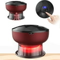 thumbnail image 2 of Cupping Therapy Set-Smart Dynamic Cupping Set-3 in 1 Vacuum Cupping Massager-Gua Sha Massage Tool With12 Level Temperature and Suction-Suitable for All Body Part，Red, 2 of 9