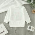 thumbnail image 4 of Vedolay Girls Clothes 2023 Casual Hoodie Coat Toddler Boys Girls Solid Color Baby Clothing White,90, 4 of 5