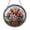 Acrylic 3.5 Inch, variant on Fantasy Spring Egg Stained Glass Style Suncatcher For Home Window, Imaginary Flower Basket Hanging Art With Colorful Floral Details, Aesthetic Nature Room Ornament, Decorative Bright Indoor Gift