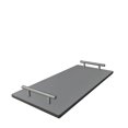 thumbnail image 1 of Tabla Gourmet para Carnes y Quesos Durex Furniture HPL Satin Stainless, 1 of 4