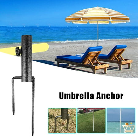 Heavy Duty Umbrella Anchor Portable Umbrella Base Stand Patio Umbrella Steel Anchor Beach Umbrella Metal Ground Grass Auger Holder For Park Patio Beach Umbrella Parasol Sand Flag Pole Walmart Canada