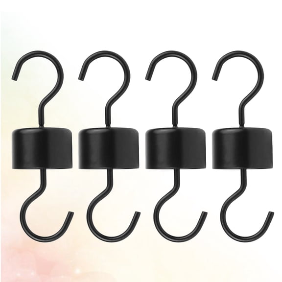 DEEPCRAFF Hummingbird Feeder Hanger Black Metal 4Pcs