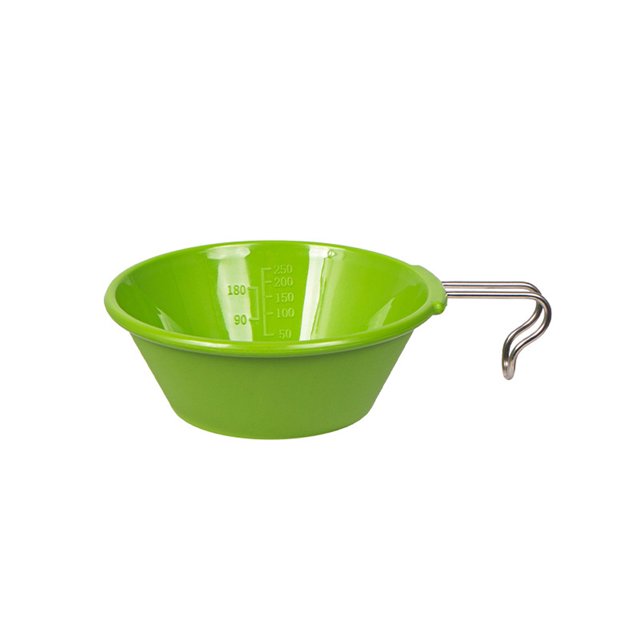 Recipiente de plástico Cuenco PBT Sierra de fácil lavado para exteriores, vajilla de Picnic de gran capacidad de 250ml, barbacoa portátil, senderismo, cuenco para acampar, utensilios de cocina para Pi Irfora Recipiente de plástico