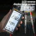 thumbnail image 2 of ANENG 681 6000 Counts Digital Multimeter Smart -burn Rechargeable Universal Meter NCV Tester 5-inch Large LCD with Backlit Flashlight for Voltage Current Resistance Capacitance Frequency On Black, 2 of 7