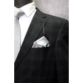 thumbnail image 3 of Men's Caravelli 2pc Charcoal Grey Plaid Modern Fit Formal Suit S616212N, 3 of 7