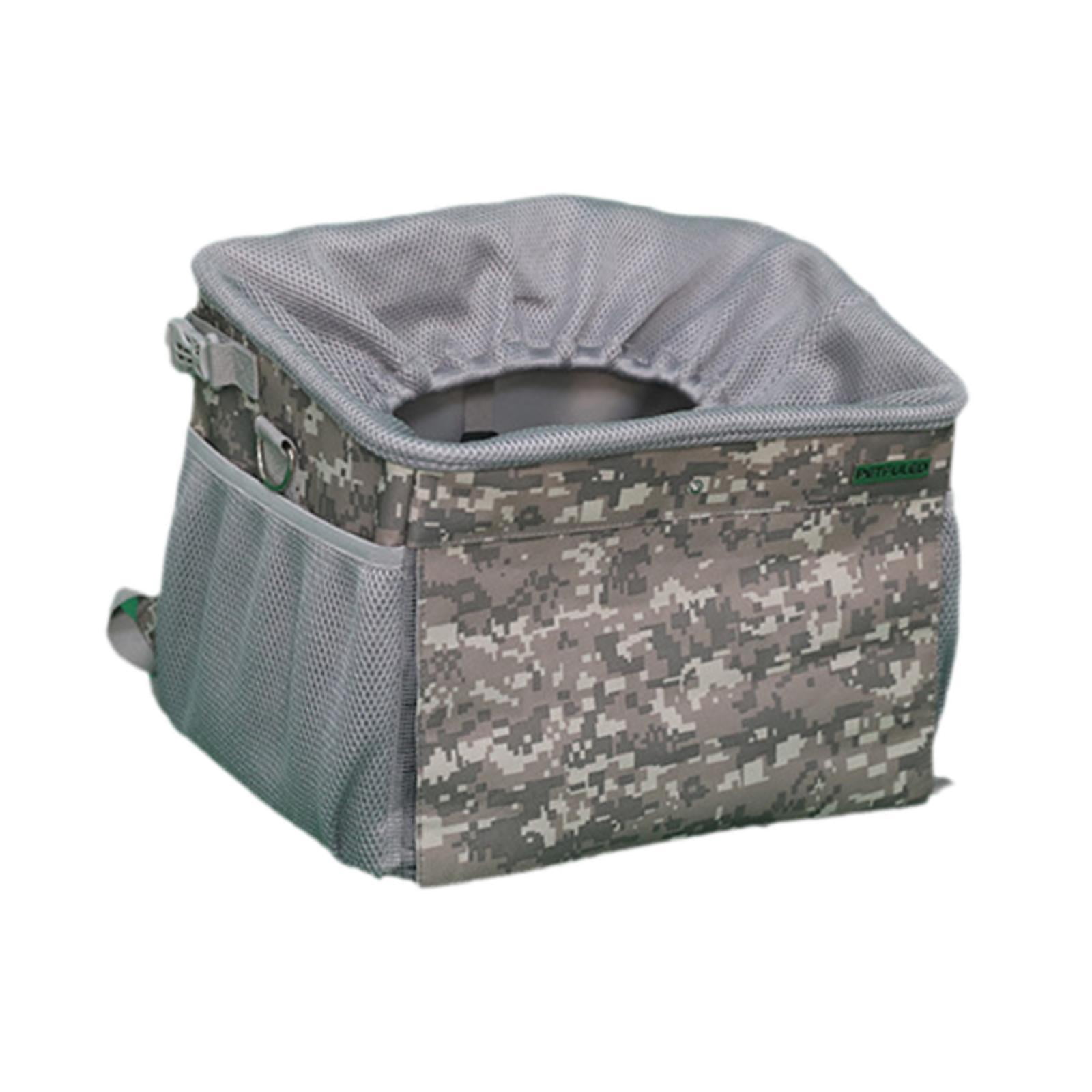 Bvdfgk Dog Bike Basket Ventilated Dog Backpack Carrier Camping Biking Dog Bag Large Dog