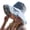 Z114-Blue, variant on Women's Reversible Floral Sun Bucket Hat, Wide Brim UV Protection Beach Vacation Hat with Floral Print , Breathable for Summer and Outdoor Travel, Beach, Hiking & Pool