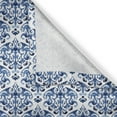 thumbnail image 6 of Ambesonne Blue Grommet Curtain, Indigo Victorian Design, 50" x 63", Petrol Blue Turquoise, 6 of 6
