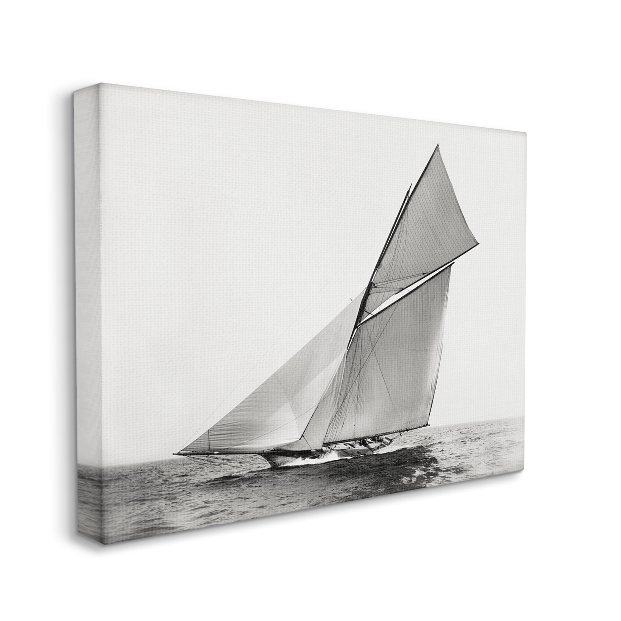 Stupell Industries Majestic Ship Photography Transportation Photography Gallery Wrapped Canvas Art Print Wall Art, 40 x 30